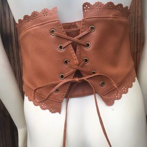 Fashionable back belt, western style